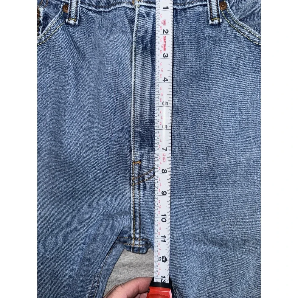 Levi 505 Mens Jeans 38x30* Regular Fit Straight Leg Workwear Inseam Measures 27